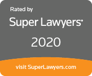 Rated by Super Lawyers 2020